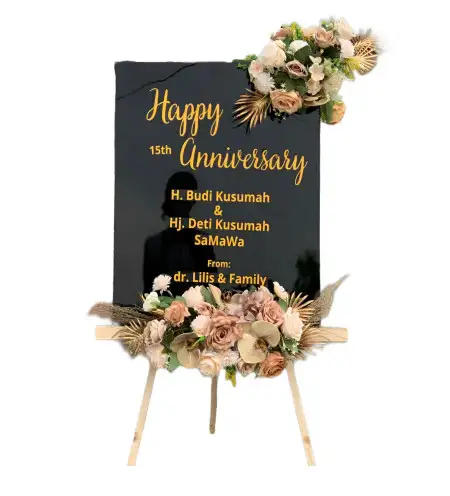 Papan Bunga Akrilik Rawa Burung