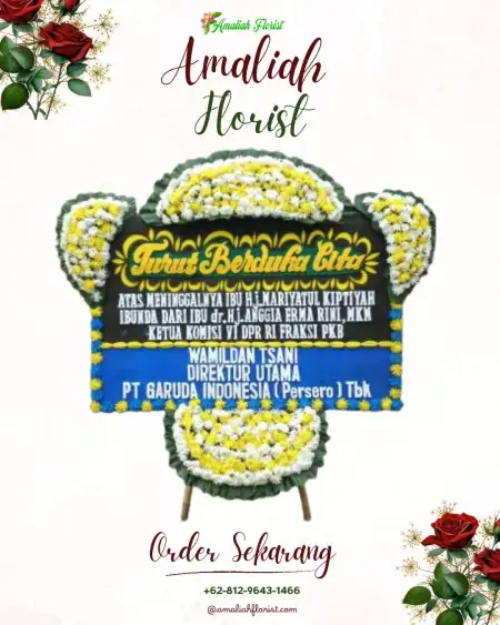 Papan Bunga Duka Rawa Burung